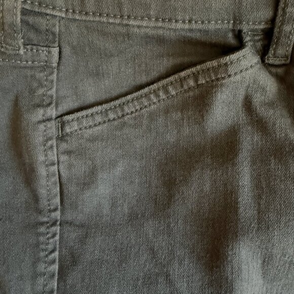 Eddie Bauer Elysian Slightly Curvy Skinny Cargo Pants Jeans Gray - 6 pockets! - Picture 6 of 6